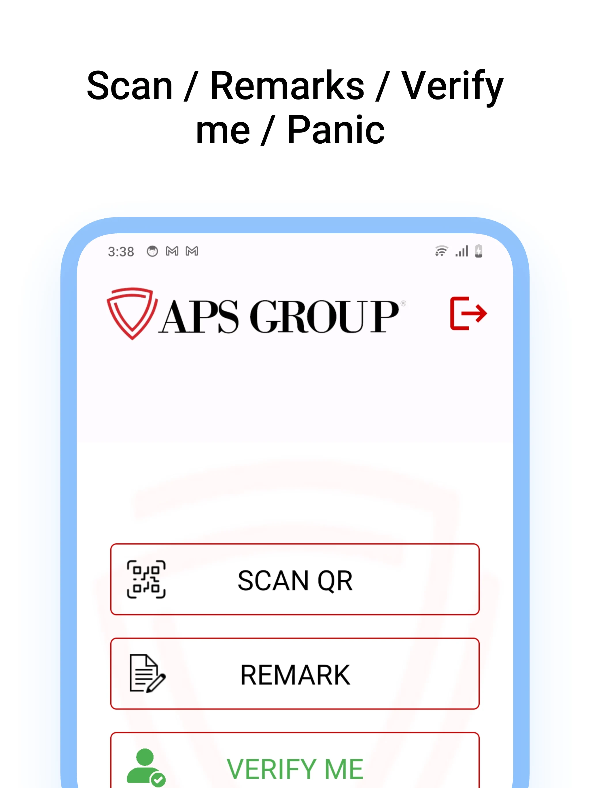 Monitoring screenshot