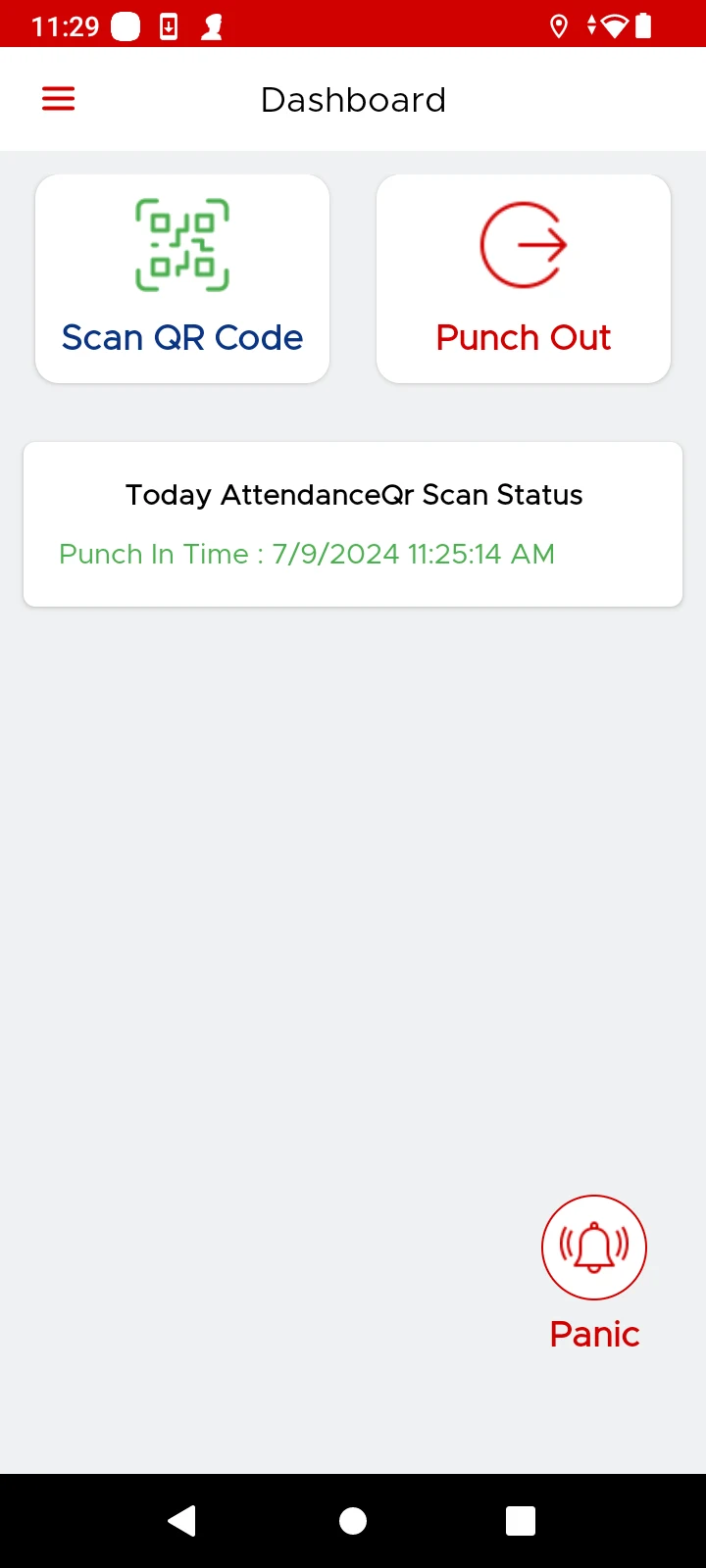 Monitoring screenshot
